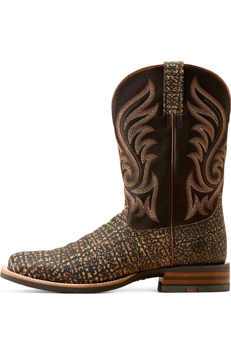 Ariat Cattle Call Western Boot, Alternate, color, Muddy Elephant Print