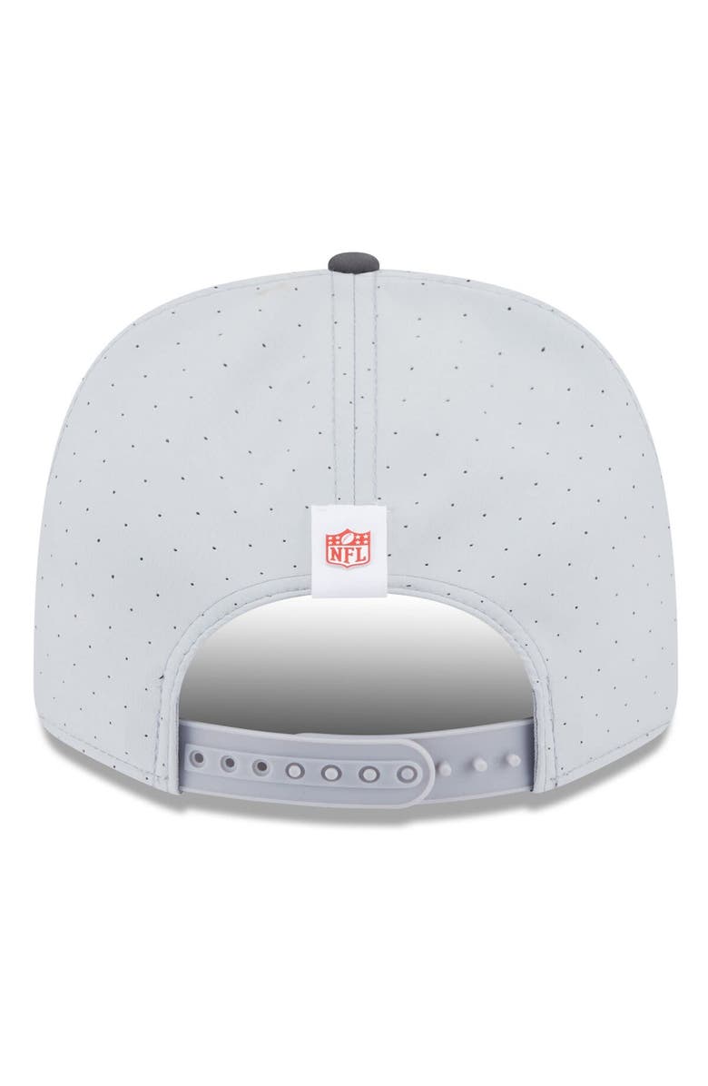 New Era Men's New Era Gray/Graphite San Francisco 49ers 2025 NFL Training Camp 9SEVENTY Adjustable Hat, Alternate, color,