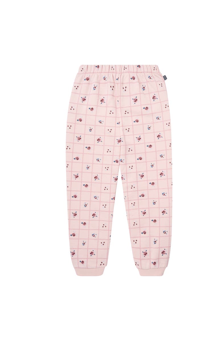 Modern Moments<sup>™</sup> by Gerber Drop Shoulder Sweatshirt and Sweatpant Set, Alternate, color, Pink Happy Place