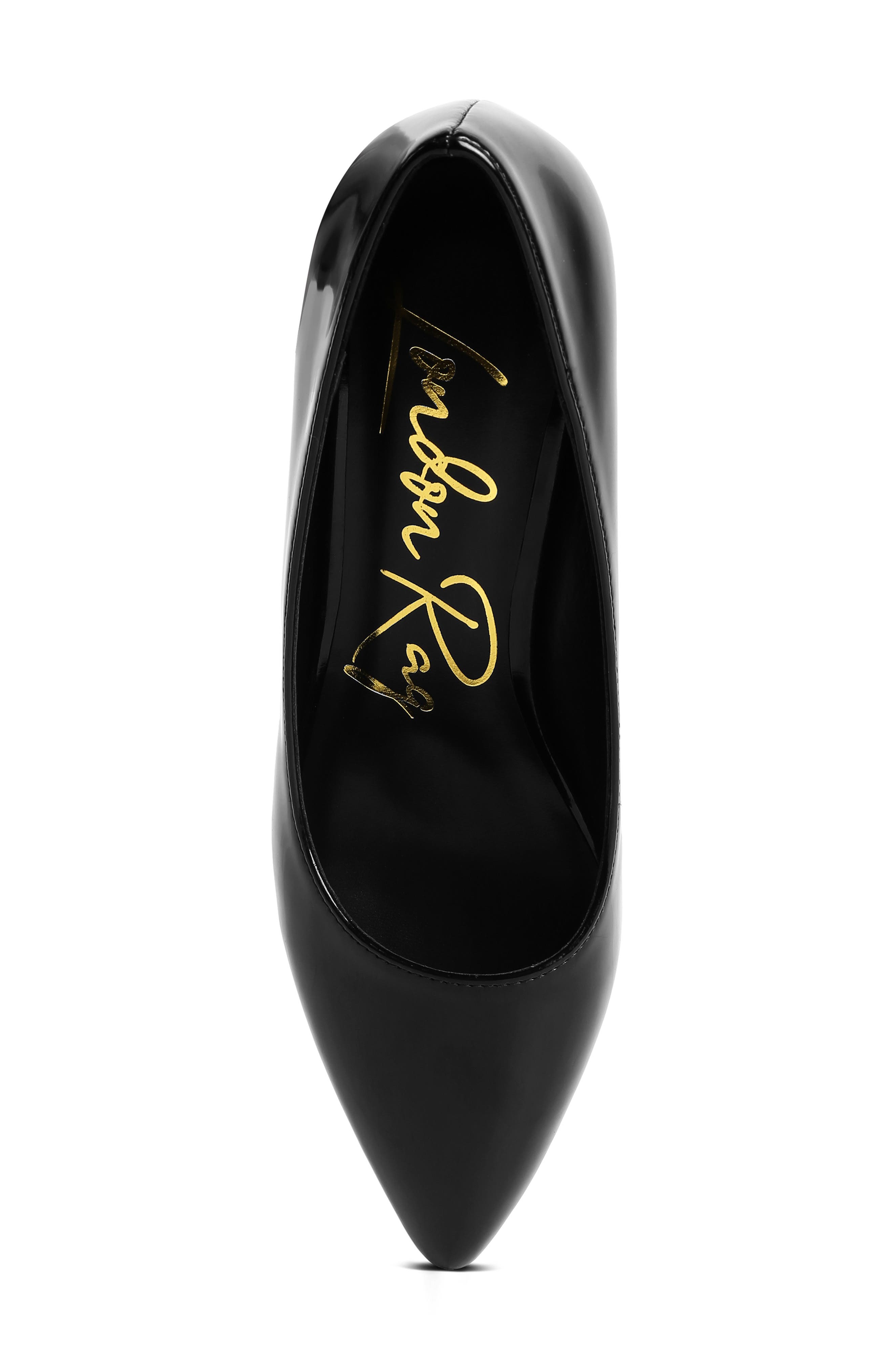 Zaila Block Heel Pump, Alternate, color, BLACK