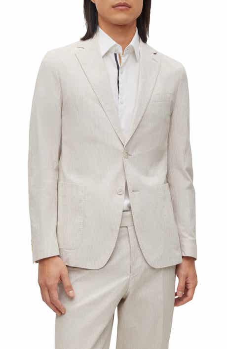 BOSS Stretch Cotton & Linen Sport Coat
