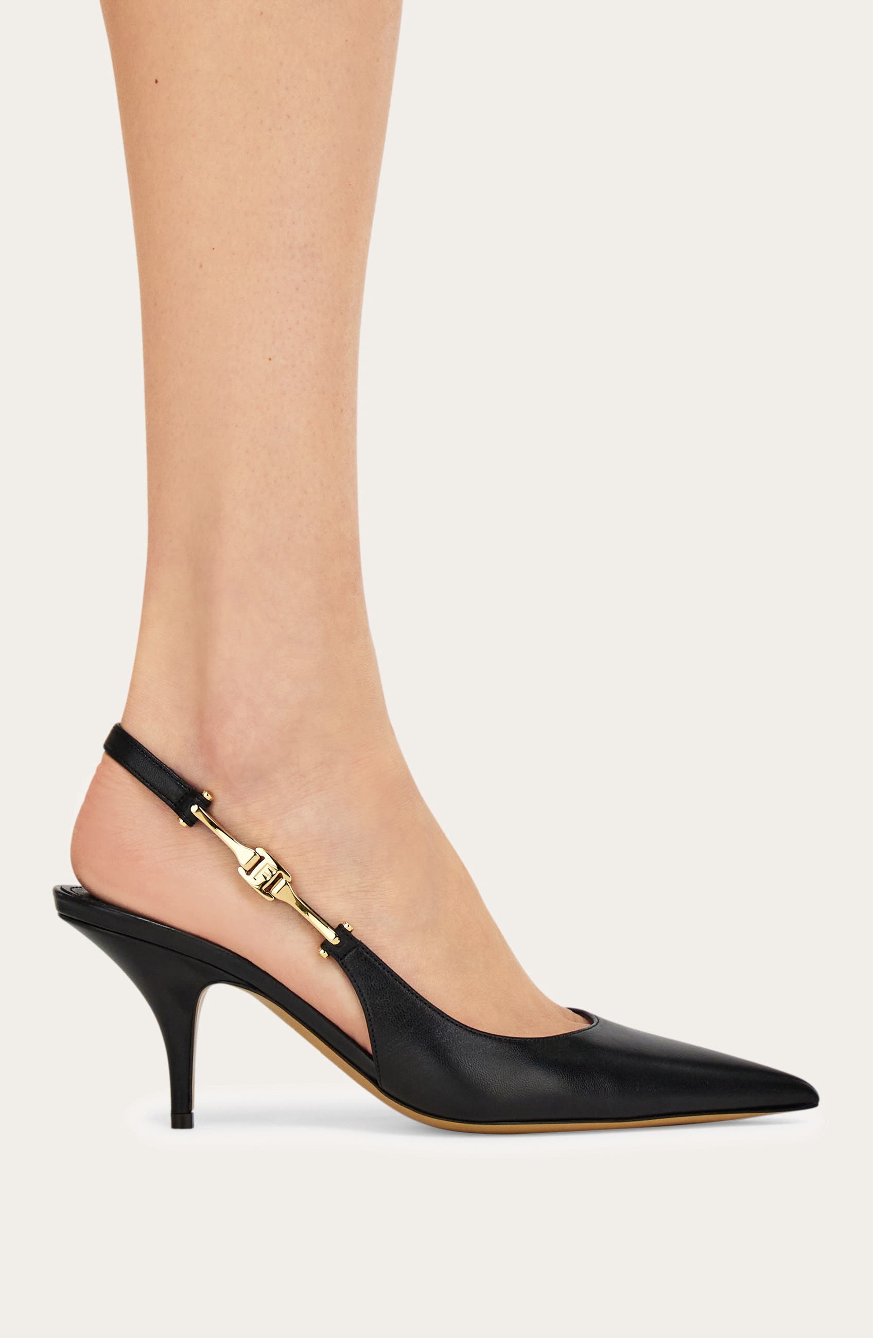 FERRAGAMO Tally Pointed Toe Slingback Pump, Alternate, color, 