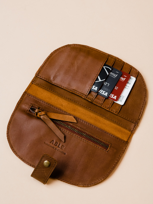 Able Marisol Wallet In Whiskey