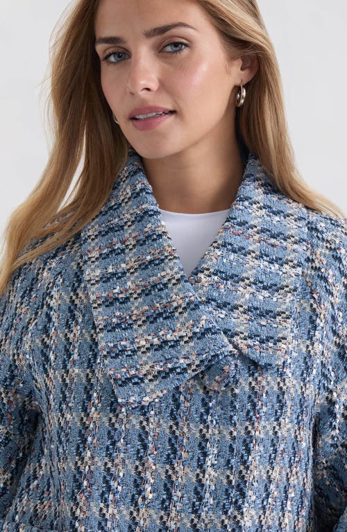 Nvlt Tweed Crop Jacket In Multi