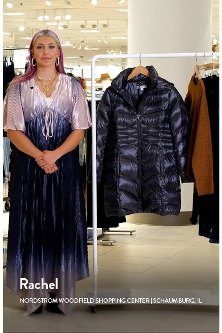 Quilted Puffer Jacket with Removable Hood video