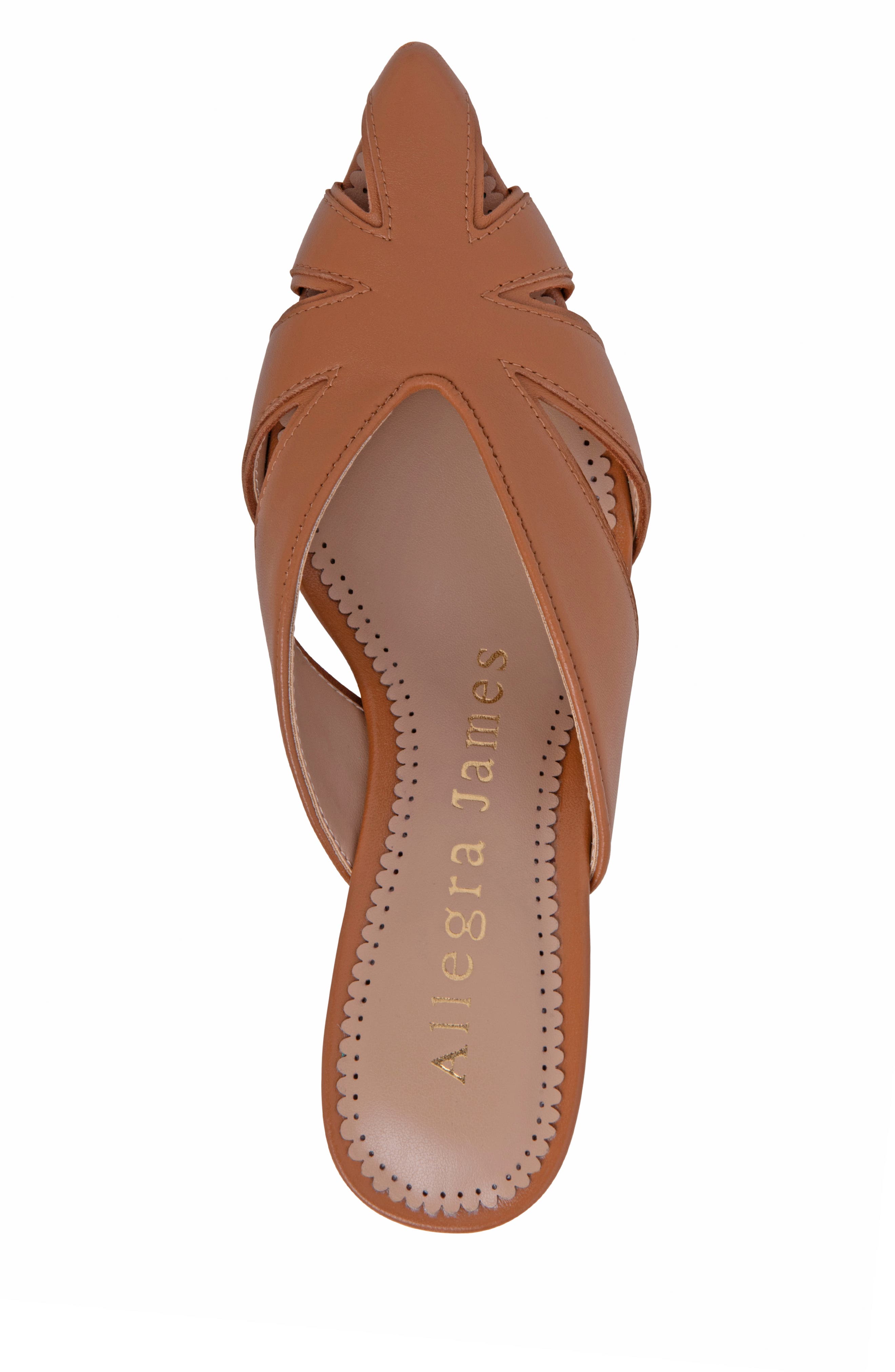 Allegra James Angela Leather Mule, Alternate, color, 