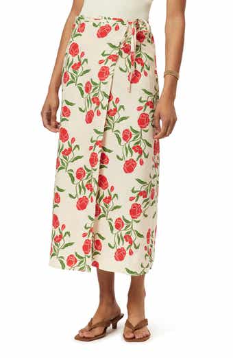 Scotch & Soda Floral Wrap Skirt