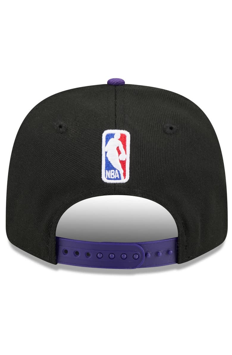 New Era Men's New Era Black/Purple Los Angeles Lakers 2025/26 City Edition 9SEVENTY Adjustable Hat, Alternate, color, Black