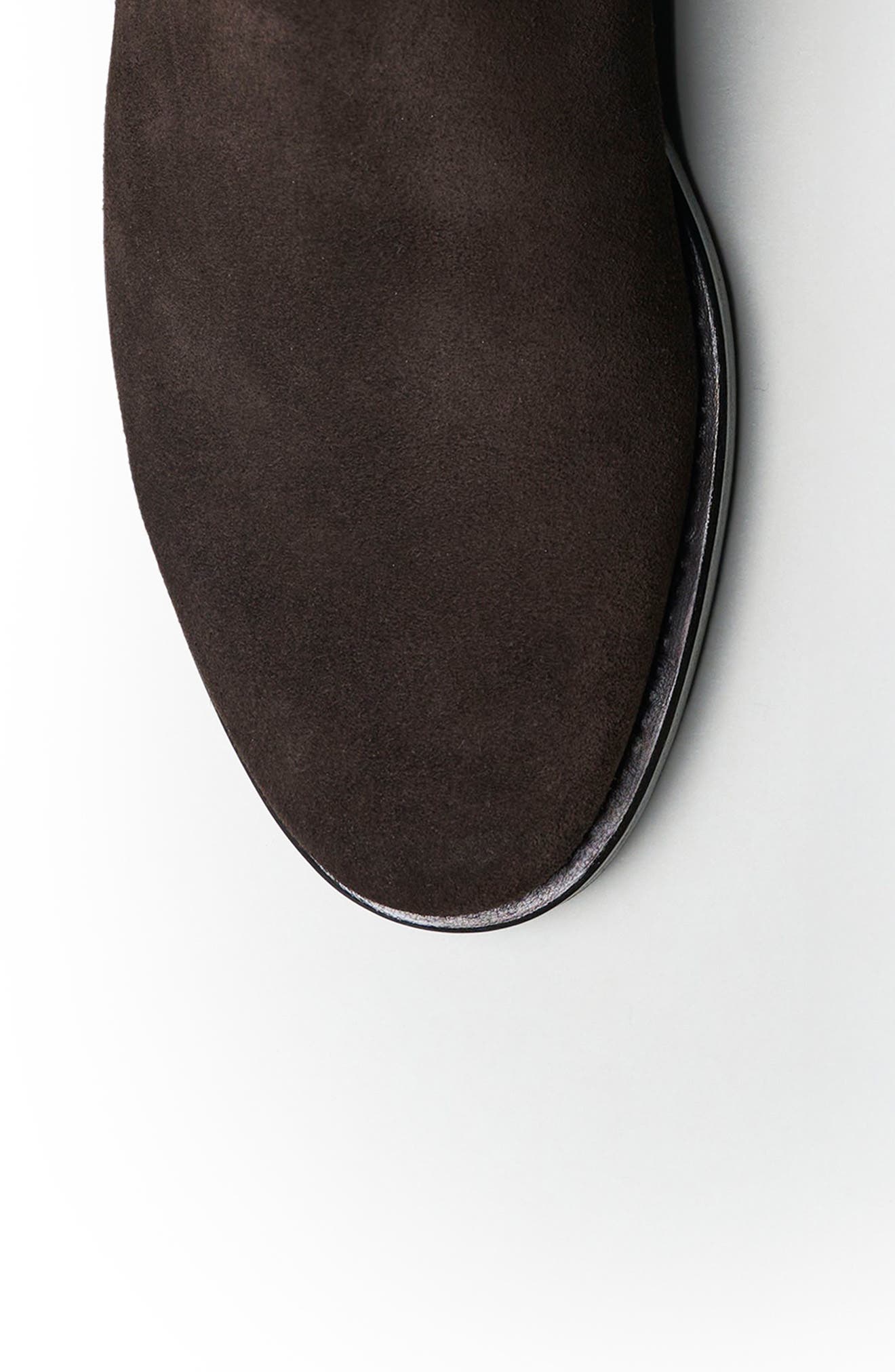 The Chelsea Boot, Alternate, color, BROWN SUEDE