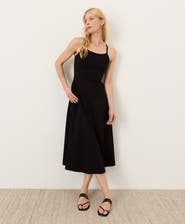 Pact Fit & Flare Midi Dress Made With Organic Cotton