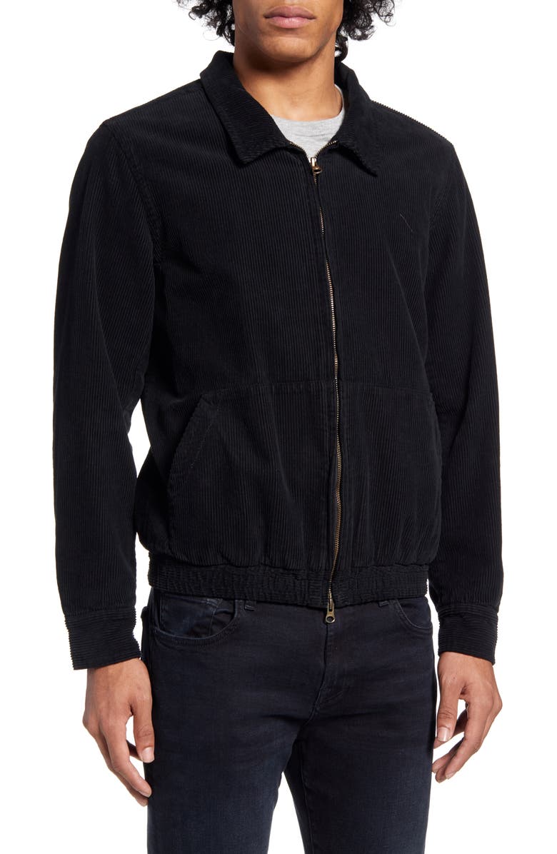 Saturdays NYC Harrison Corduroy Zip Jacket, Main, color,
