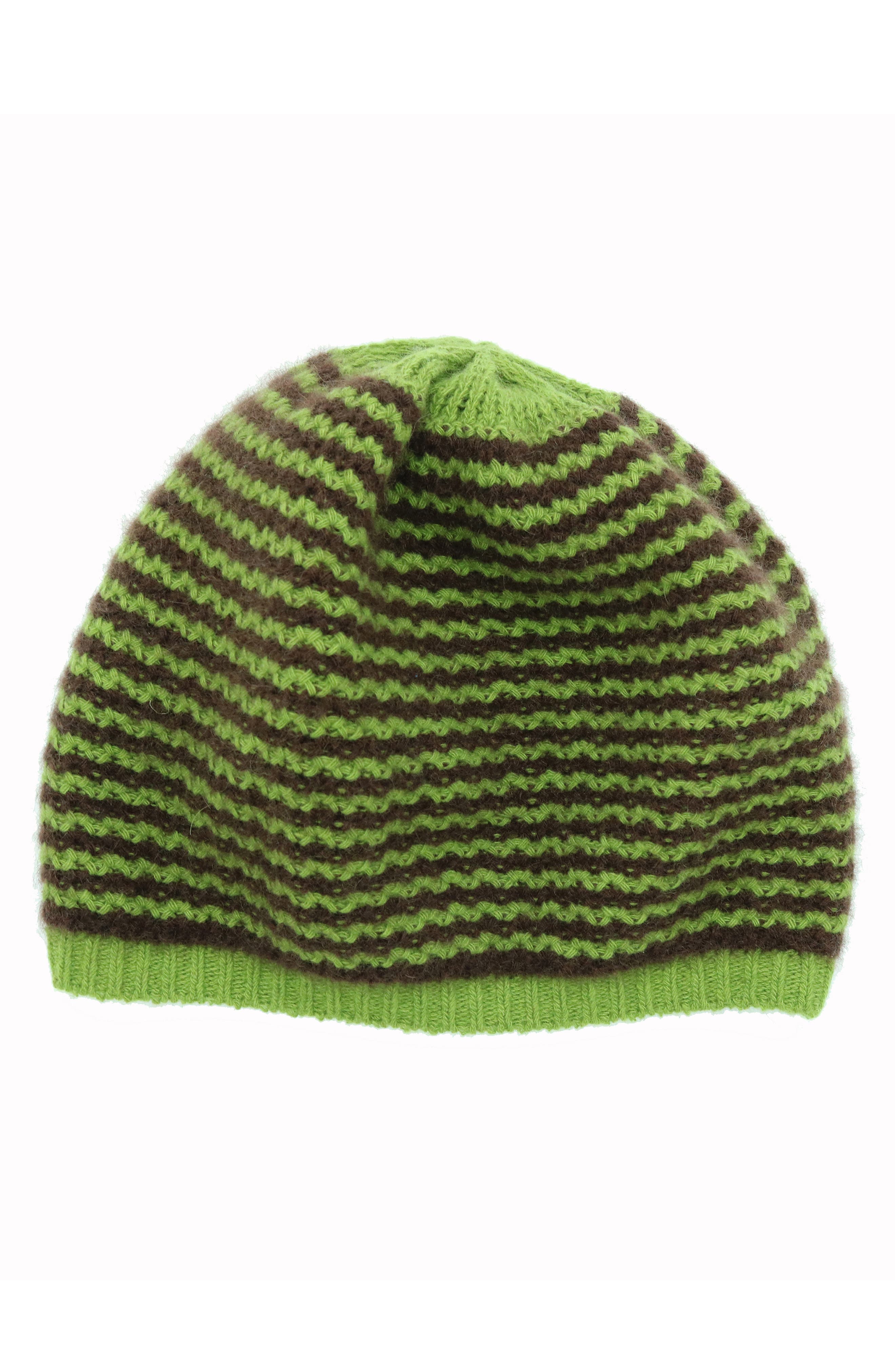 Portolano Stripe Cashmere Beanie