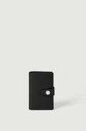 Brunello Cucinelli Brushed leather wallet with zipper