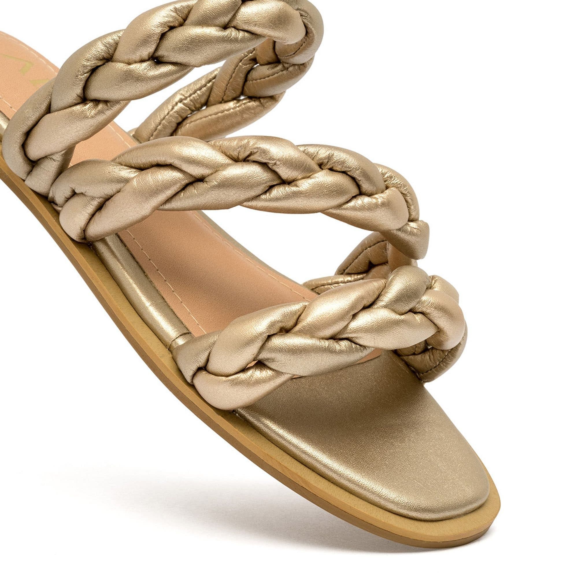 Litta Sandals, Alternate, color, Gold