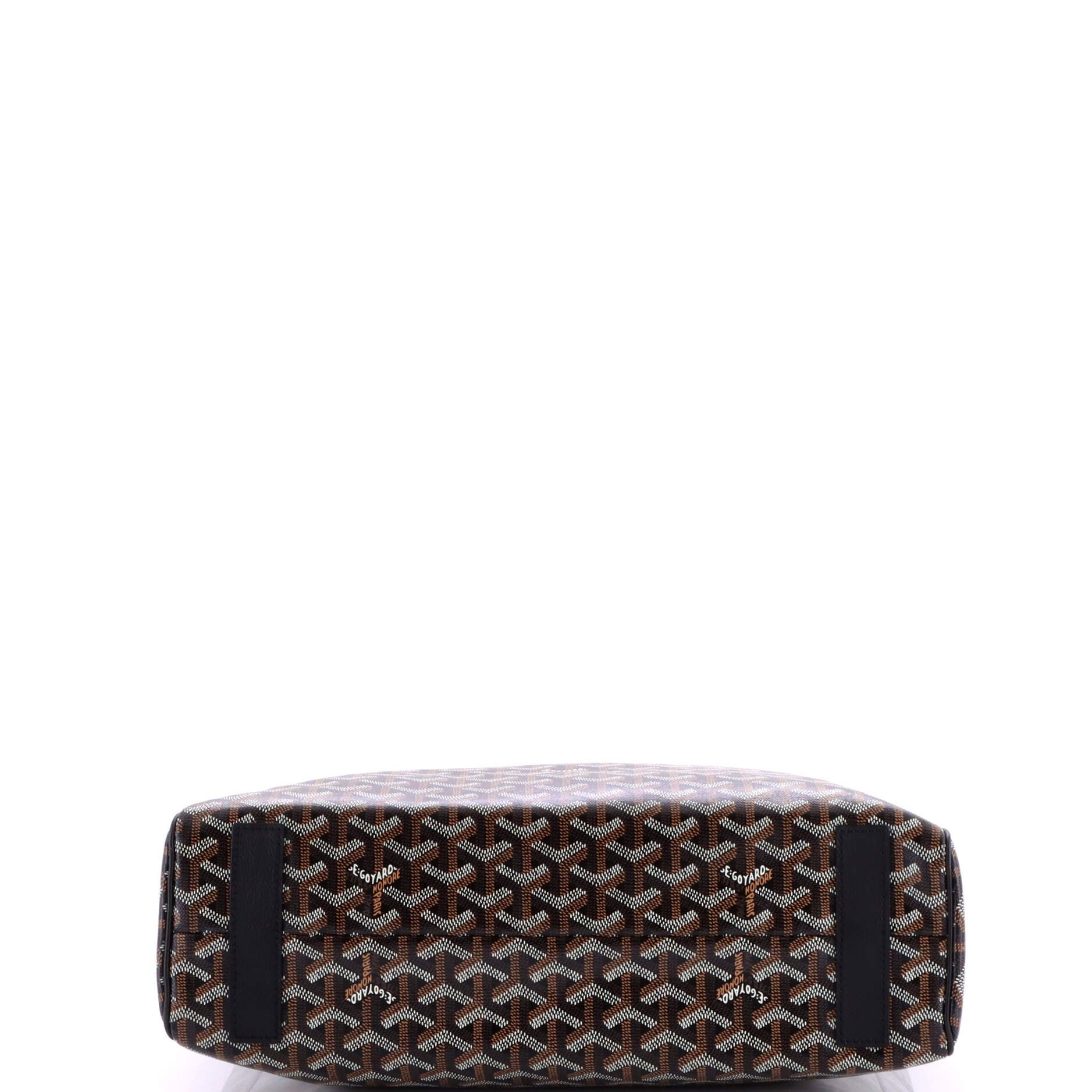 Pre-Owned Goyard Voltaire III Tote Coated Canvas, Alternate, color, Black