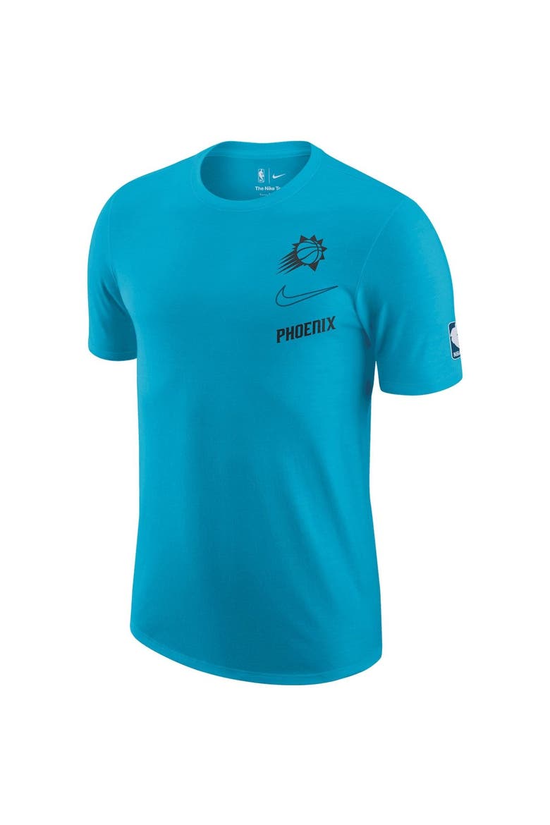 Men's Nike Turquoise Phoenix Suns 2022/23 City Edition Courtside Max90 Vintage Wash T-Shirt, Alternate, color, Turquoise