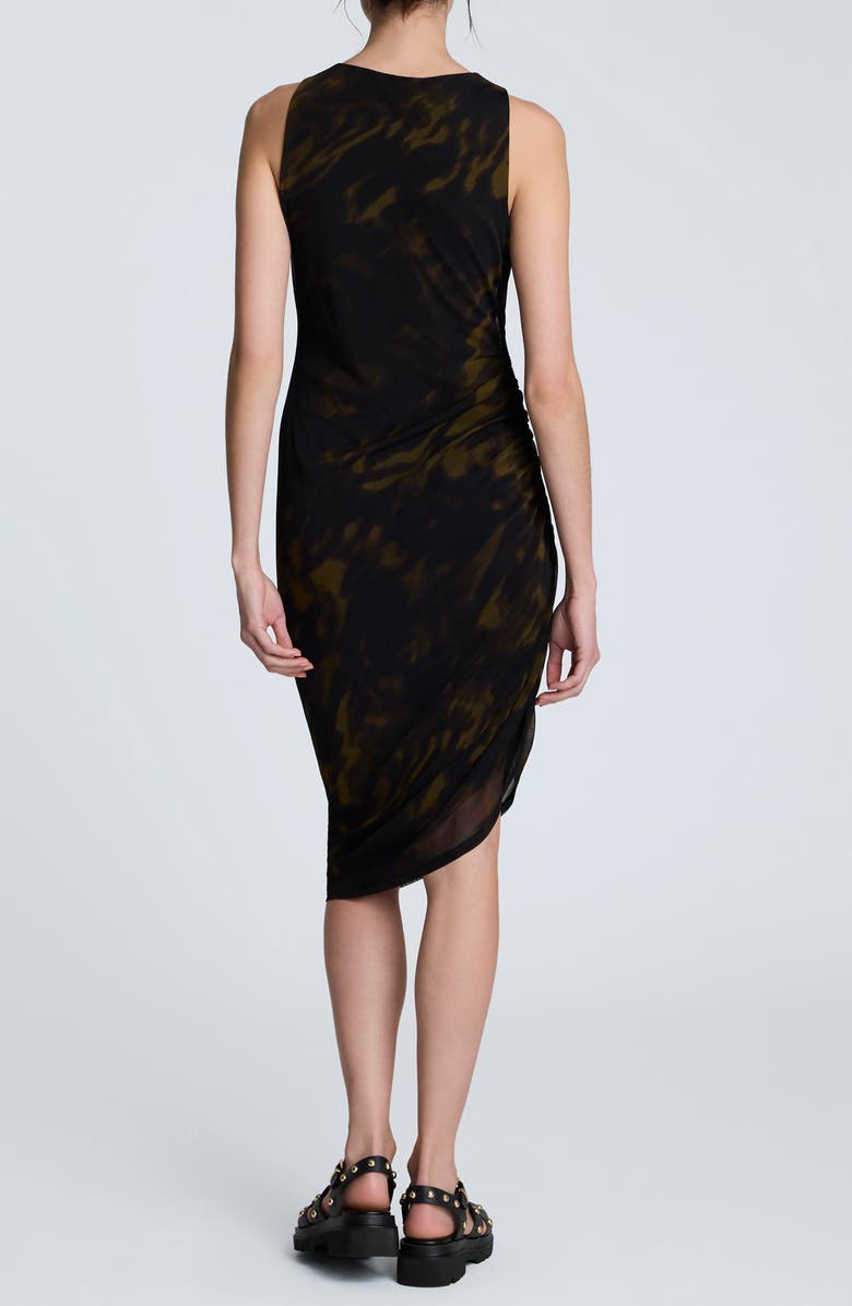 Kenneth Cole Sandra Asymmetric Sleeveless Sheath Dress, Alternate, color,