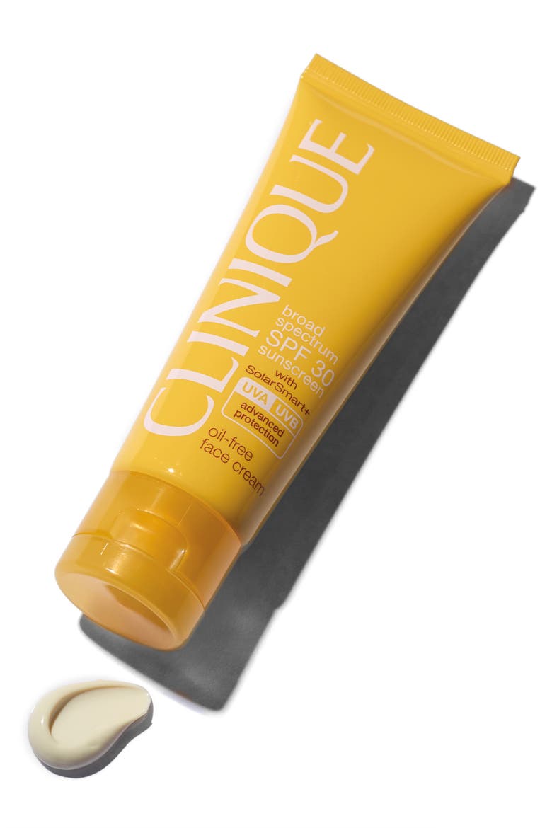 Broad Spectrum SPF 30 Sunscreen Oil-Free Face Cream, Alternate, color, NO COLOR