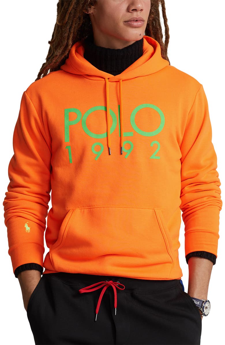 Polo Ralph Lauren Magic Fleece Graphic Hoodie, Main, color,