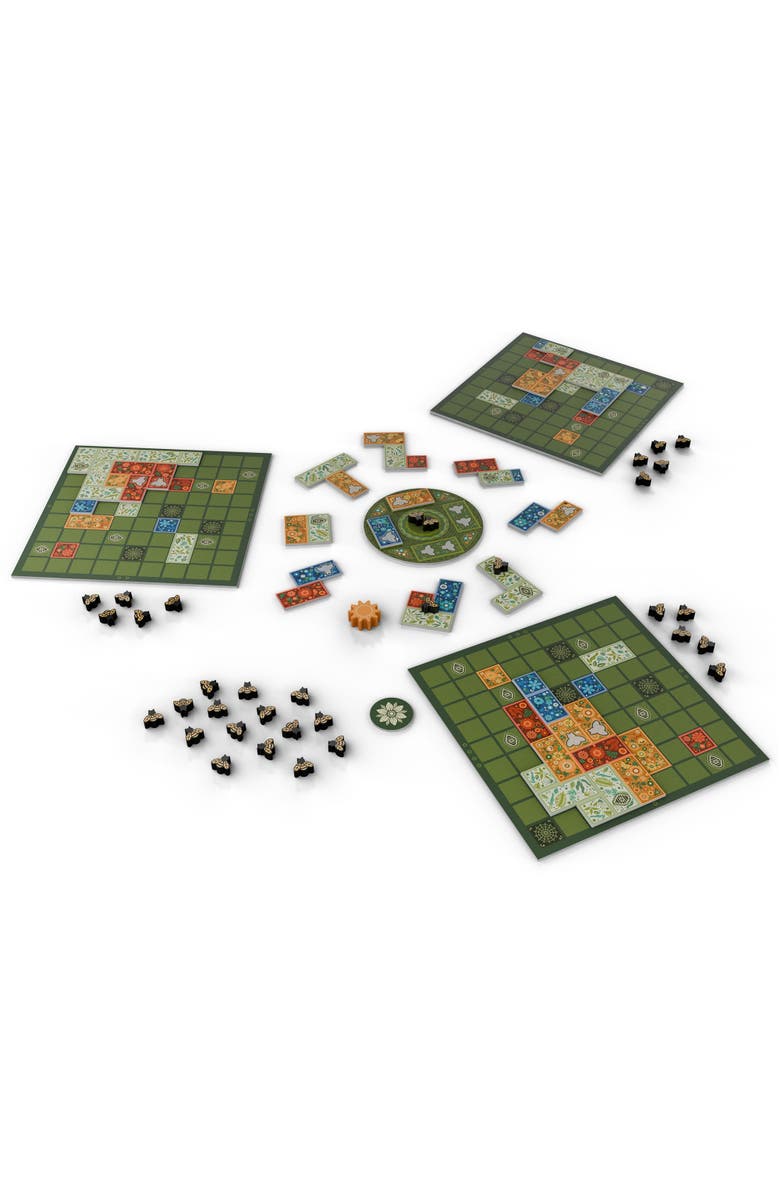 Horrible Guild Flower Fields Tile Placement Board Game, Ages 8+, Alternate, color, Multicolored