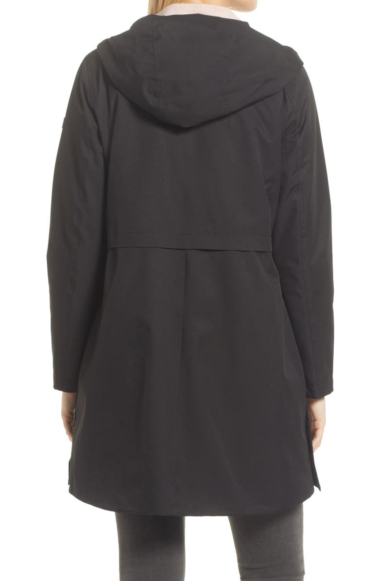 Sam Edelman Water Repellent Rain Jacket, Alternate, color, 