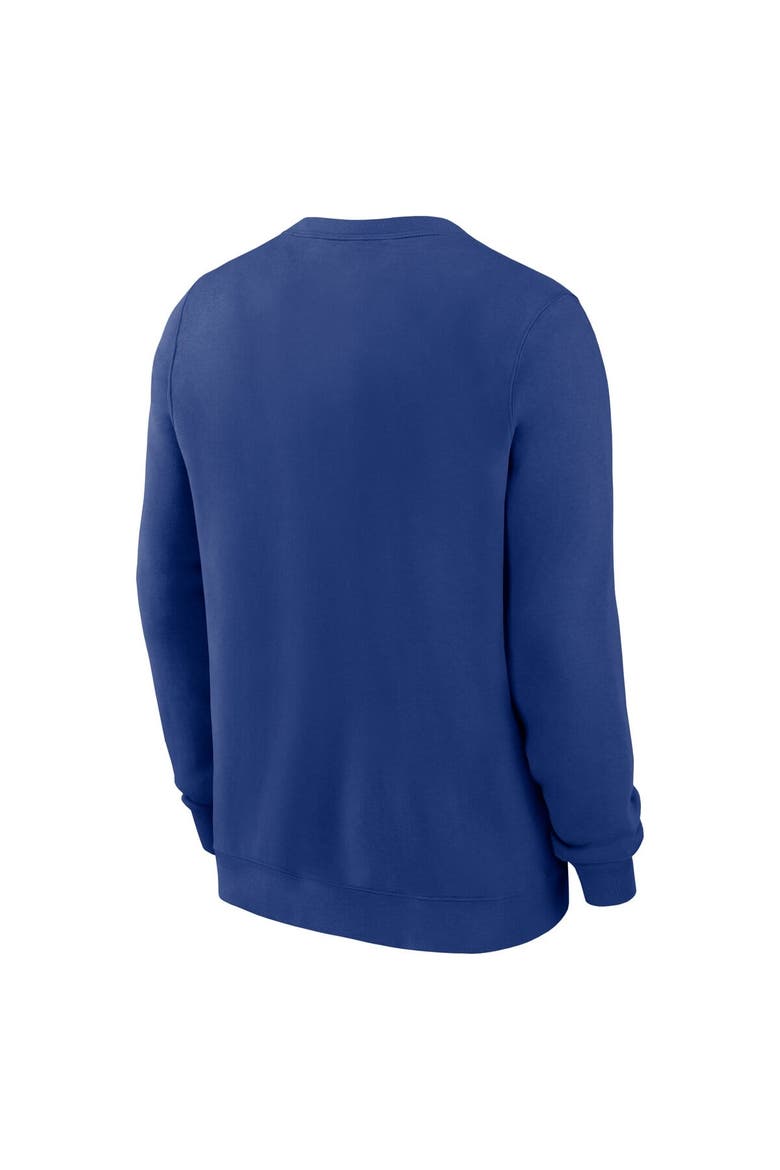 Men's Nike Royal Texas Rangers Pullover Sweatshirt, Alternate, color, Royal
