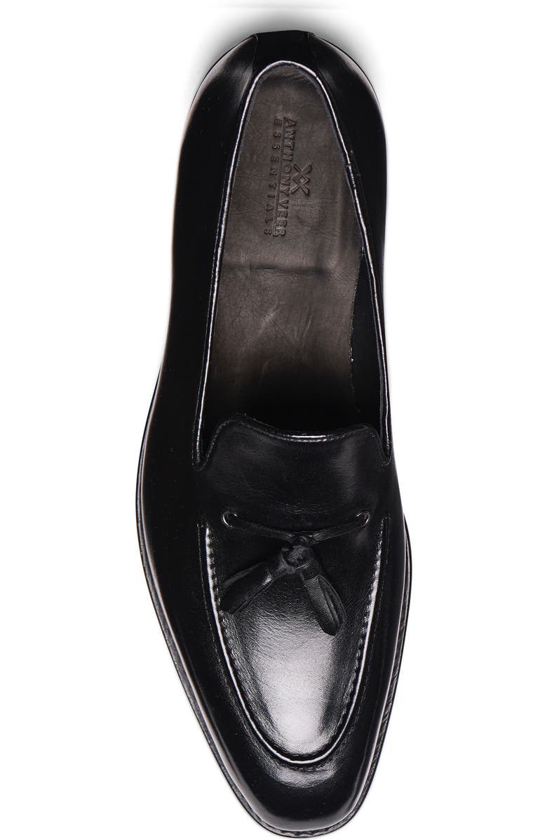 Anthony Veer Kennedy Tassel Loafer, Alternate, color, Black