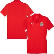 PUMA Men's Puma Red Chivas 25/26 Evostripe Polo