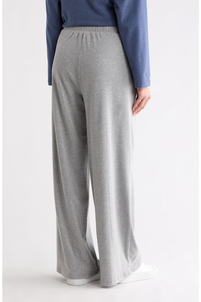 Heather Knit Sweatpants, Alternate, color, HEATHER LIGHT GREY