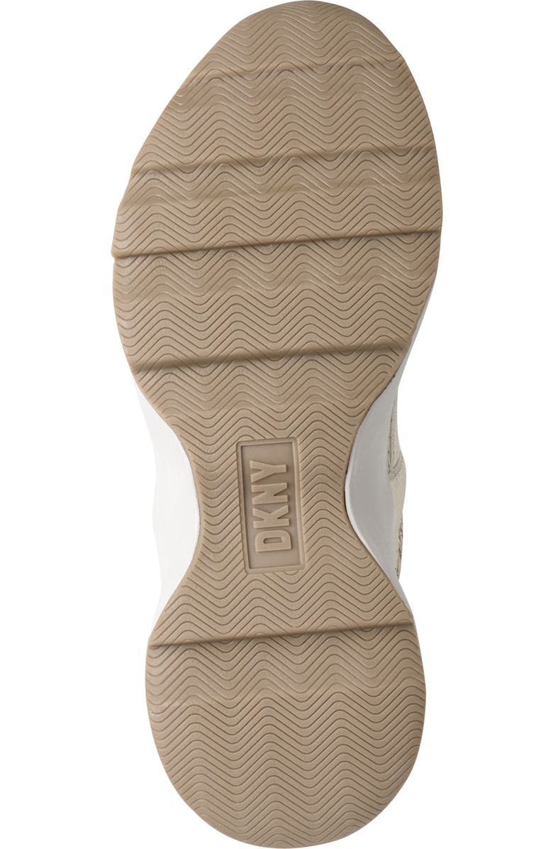 DKNY Juna Sneaker, Alternate, color, White Gold