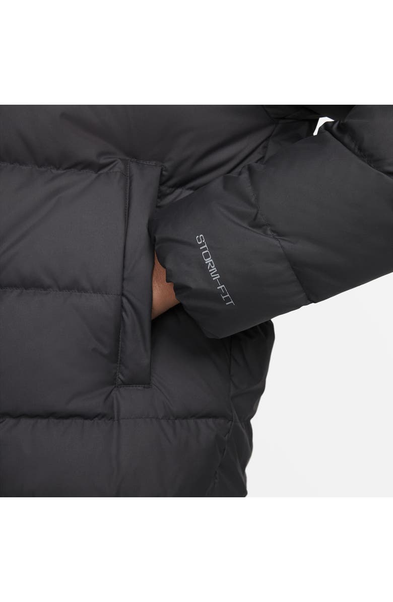 Nike Storm-FIT Windrunner Water Resistant Hooded Down Jacket, Alternate, color, 