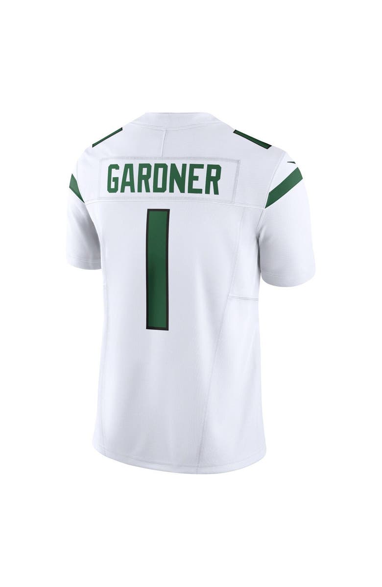 Nike Men's Nike Ahmad Sauce Gardner White New York Jets Vapor F.U.S.E. Limited Jersey, Alternate, color, White