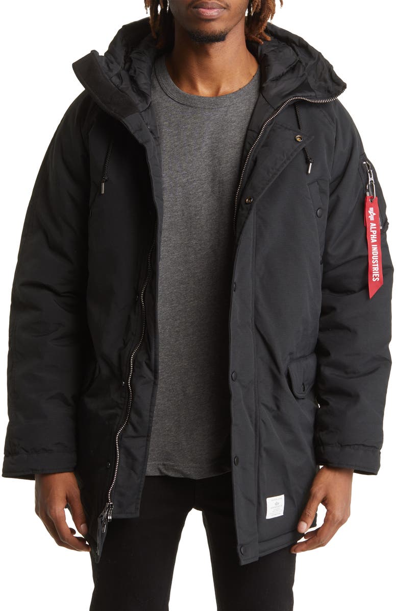 Alpha Industries N-3B Altitude Mod Hooded Parka, Main, color, 