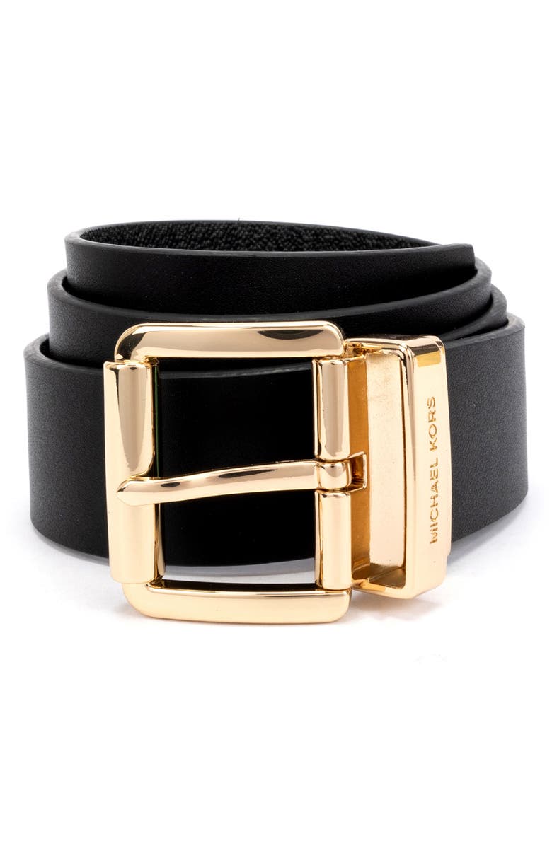 Michael Kors Reversible Belt, Alternate, color,