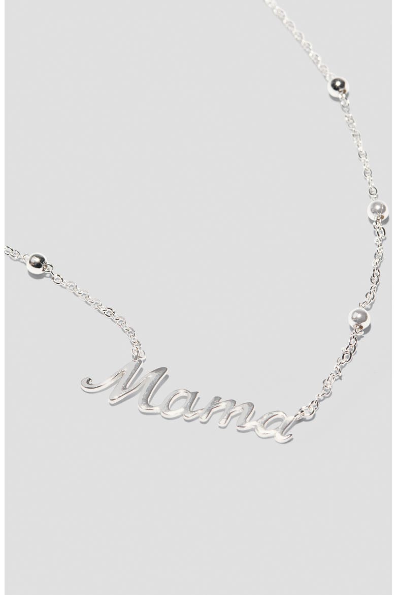 Argento Vivo Mama Pendant Necklace, Alternate, color, GOLD