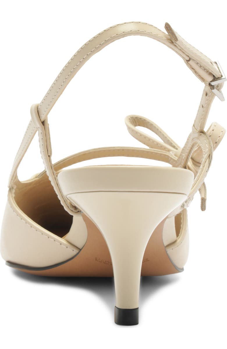 Arezzo Tessa Pointed Toe Slingback Pump, Alternate, color, Panacota