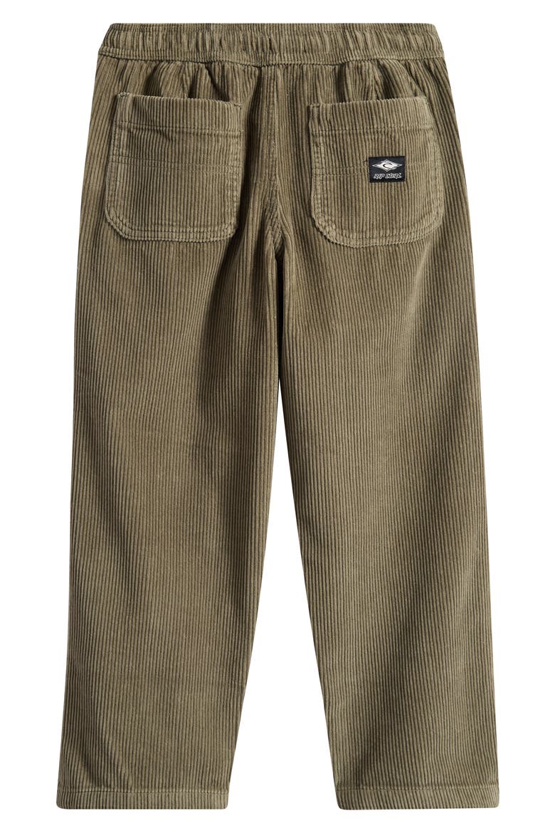 Kids' Surf Corduroy Pants, Alternate, color, SURPLUS GREEN