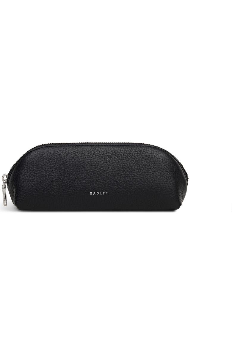 Radley Commute Street Medium Ziptop Pencil Case, Main, color, Black