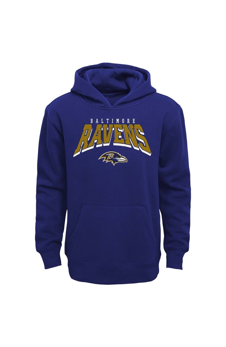 Outerstuff Toddler  Baltimore Ravens Dynamic Duo Fleece Pullover Hoodie & Sweatpants Set, Alternate, color, 