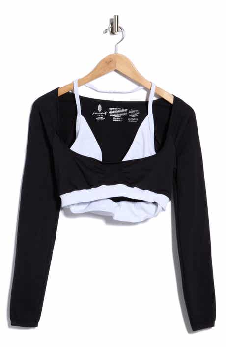 Good Karma Long Sleeve Ultra Crop Top