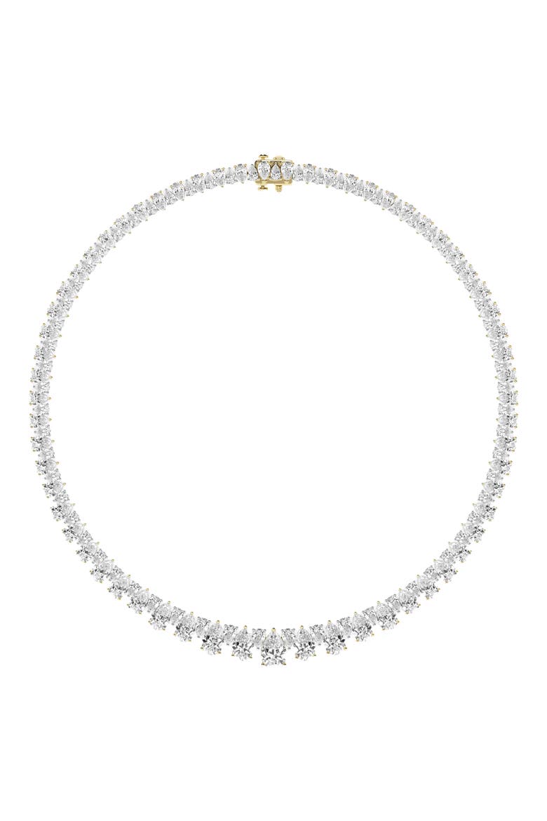 The Carey Lab Grown Diamond Necklace, Alternate, color, 18K YELLOW/ WHITE GOLD