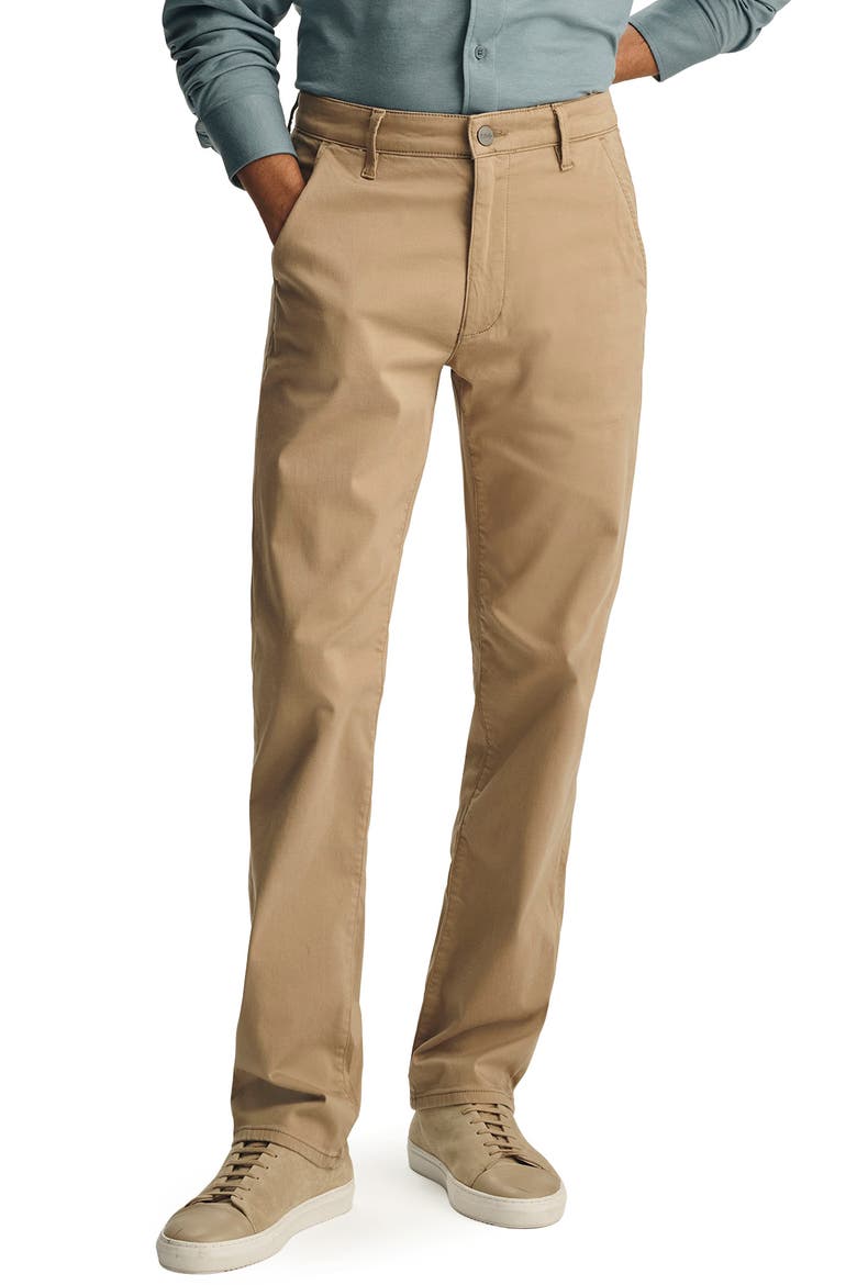 Charisma Relaxed Fit Straight Leg Flat Front Chinos, Main, color, KHAKI TWILL