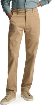34 Heritage Charisma Relaxed Fit Straight Leg Flat Front Chinos