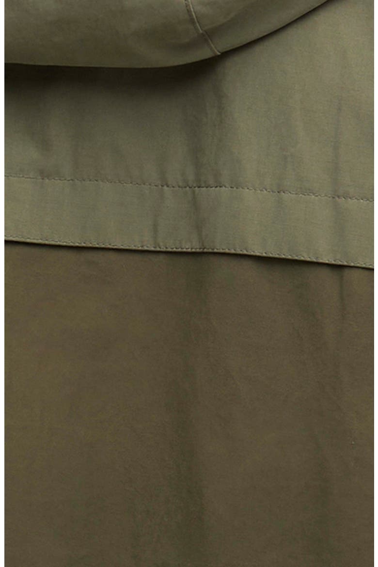 Icons Durham Waterproof Hooded Raincoat, Alternate, color, FERN