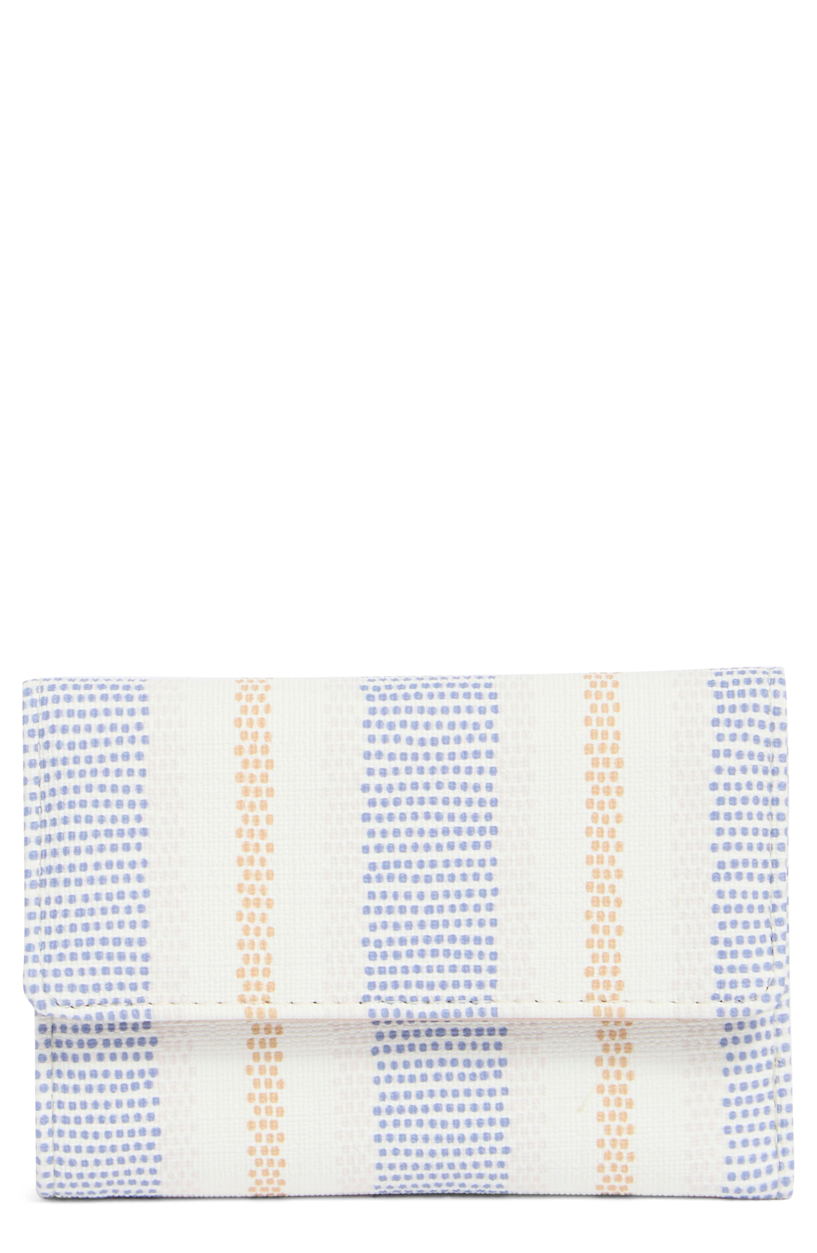 MUNDI SMALL LEATHER GOODS Indexer Flap Clutch