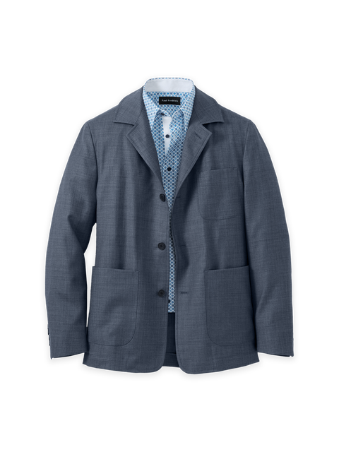 Wool Shirt Jacket