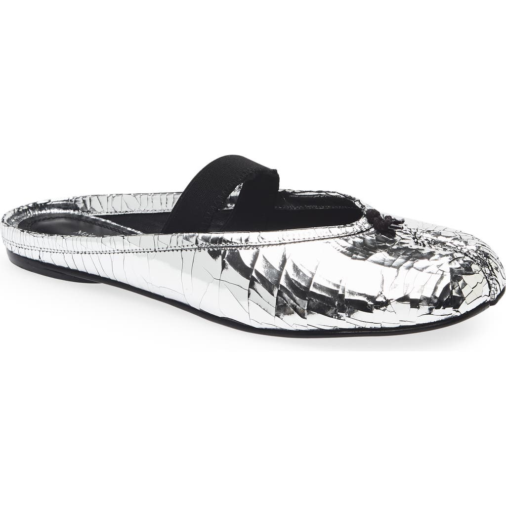 Maison Margiela Tabi Ballerina Mary Jane Mule In Multi