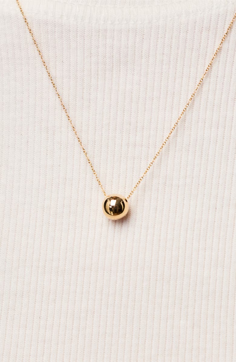 Ana Luisa Gold Pendant - Gold Mini Sphere Pendant, Alternate, color, 