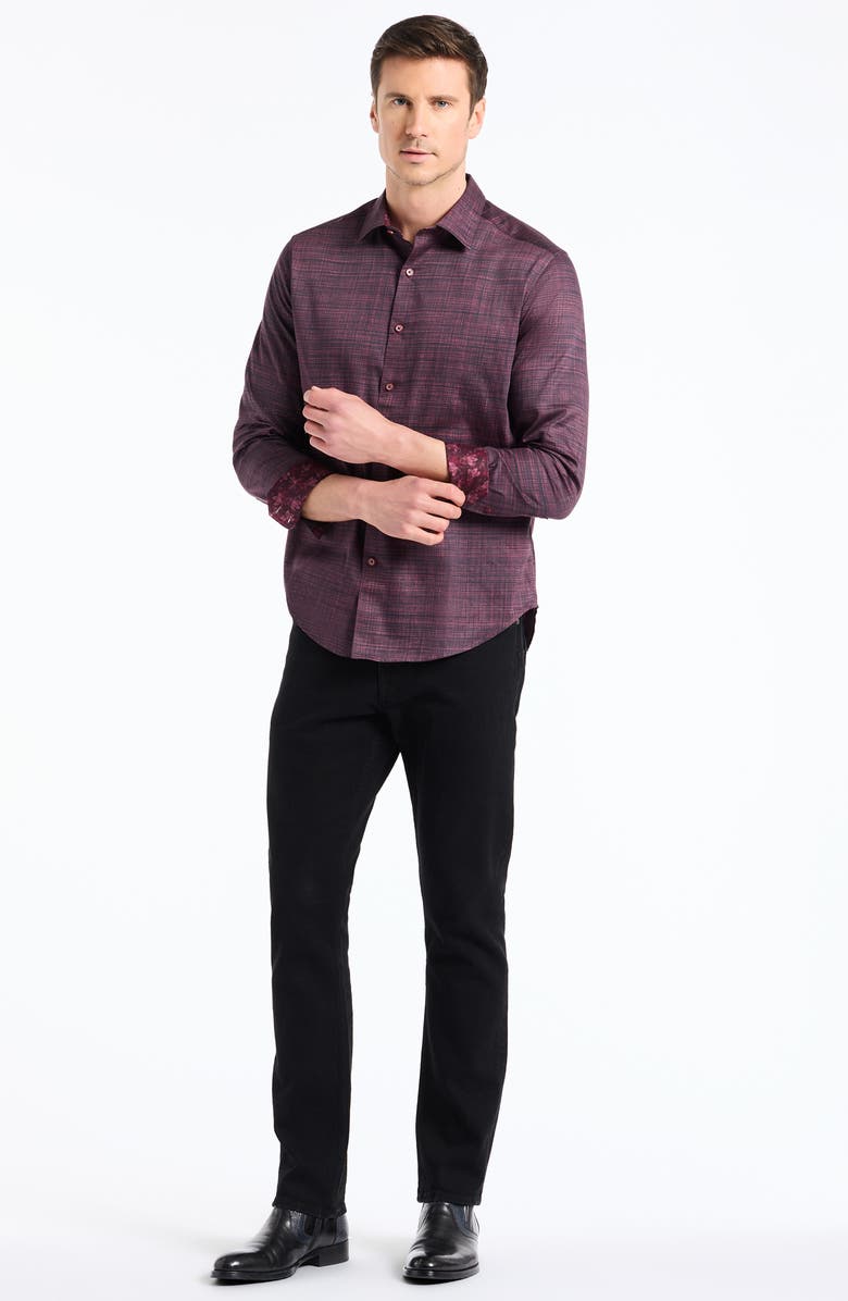 Robert Graham Roth Long Sleeve Button-Up Shirt, Alternate, color, 