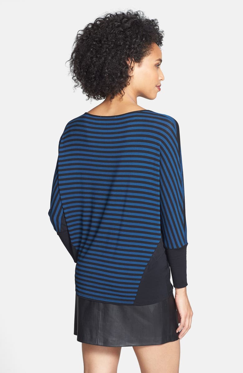 Two by Vince Camuto Mix Stripe Tee, Alternate, color,